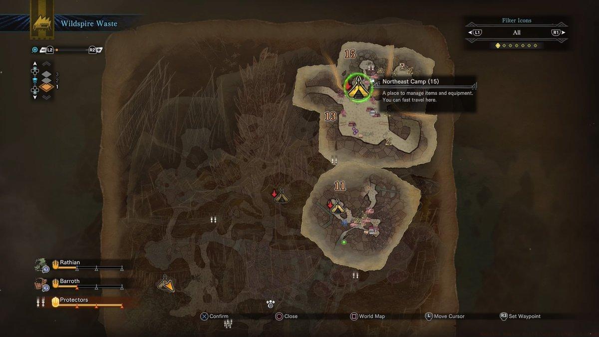 Wildspire Waste: Northeast camp (15)